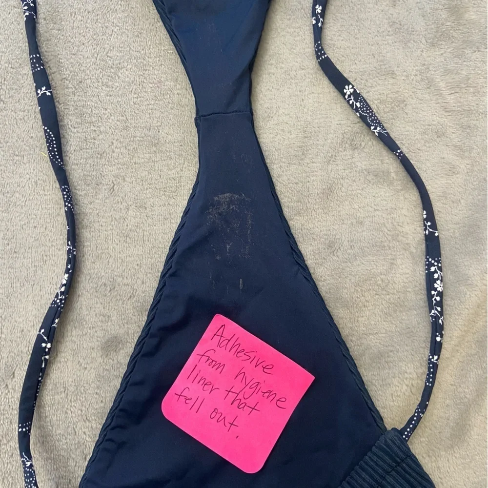 New! Frankie’s Bikini’s Tia ribbed thong string bikini bottom 24423
